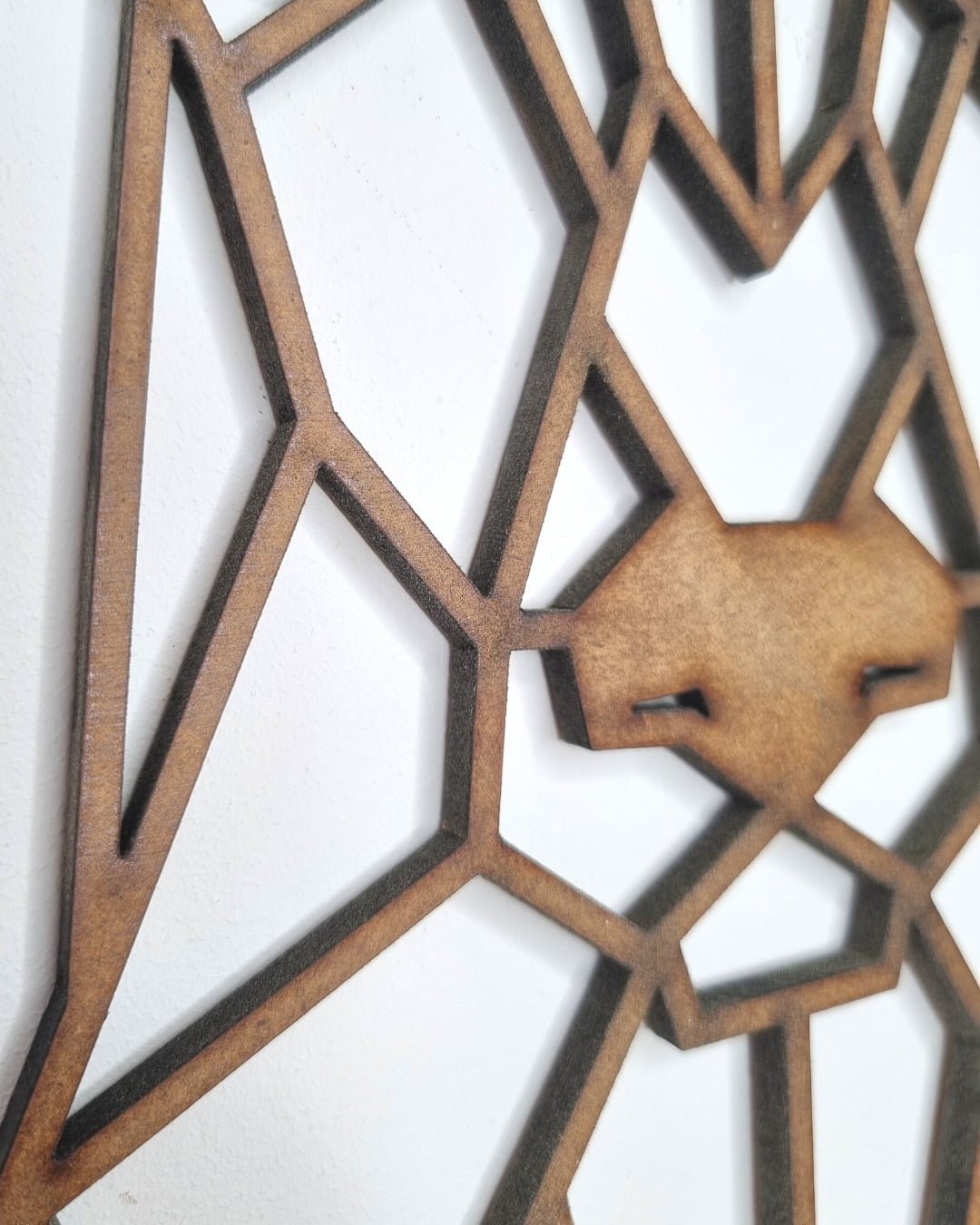 animaux géométrique en bois