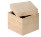 Boîte souvenir en bois personnalisée pour mariage et événements